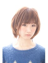 アールヘア ナチュラルアンドオーガニックサロン&nbsp;ナチュラルストレートボブスタイル