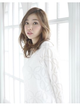 シャンプー ひろせ店(SHAMPOO) 軽やかなCカールミディ