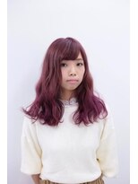 クリーン ヘアデザイン(CLLN hair Design)&nbsp;【CLLN】ピンクブラウン×ワインピンクバイオレット