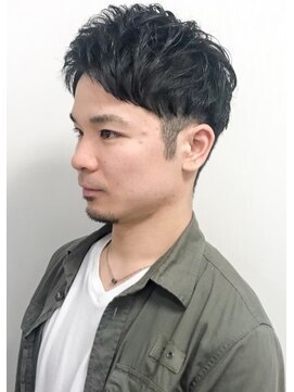 クアトログランシュ 水戸店(QUATRO×GranCieux) NEW　ワイルドツーブロックスタイル★QUATRO★