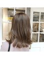 オーバーヘアー 姫路店(over hair) ☆グレージュ×ミルクティー☆ハイライトもお任せください♪