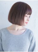 やや前下がりの大人ボブ☆