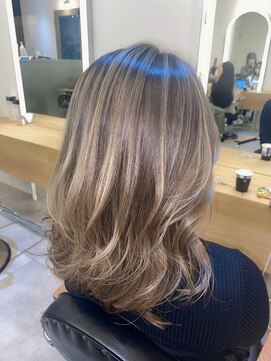 ジーナ 勝どき(Zina) 【Zina】前髪/くびれ/イヤリングカラー/イメチェン/20代30代40代