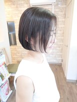 ミエル(miel)&nbsp;【hair design miel】シースルーボブ