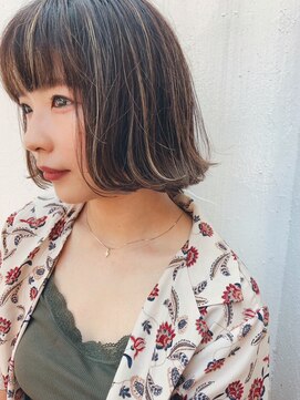 ロウバイレボ 柏(lou by revo) ショートボブ/ミニボブ/マッシュ/切りっぱなし/柏駅