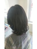 ミディアム　パーマスタイル