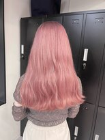 ペレ 渋谷(PELE)&nbsp;n42_ペールピンク ブリーチ2回~ /渋谷/ハイトーン/韓国ヘア