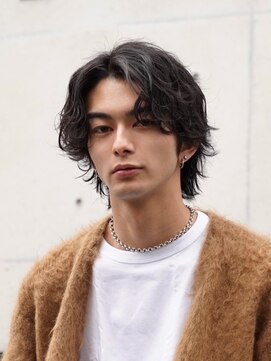 フィフス 天神大名(fifth) ツイストスパイラルパーママッシュウルフカットセンターパート