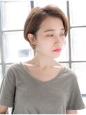 耳かけアレンジでスッキリショート ★relian青山