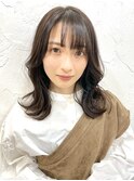 韓国ヘア ヨシンモリ くびれレイヤーカット 韓国パーマ/飯田橋