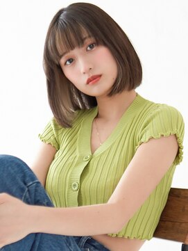ラフィス ヘアー ポンテ 船橋店(La fith hair ponte) 【La fith】切りっぱなしボブ×インナーカラー