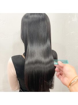 アンフィサンクミル 銀座(AnFye cinq mille) ［AnFye］縮毛矯正×ジュエリーシステムトリートメント