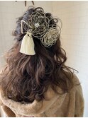 卒業式ヘアセット