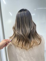 ノーバル バイ シエスタ 池袋(NoVal by siesta)&nbsp;ブロンドバレイヤージュ