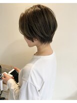 ルックアット(Look at)&nbsp;【Look at】20代30代40代カーキアッシュグレーマッシュショート