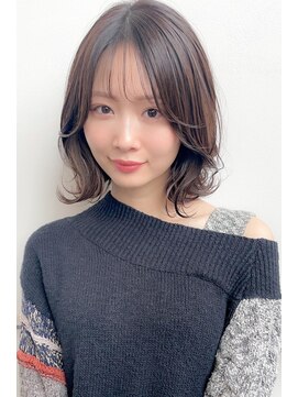 ヘアーズ ベリー 大和田店(hairs BERRY) ★BERRYボブ美髪ピンクブラウンナチュラルレイヤー小顔ヘア艶髪