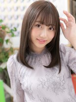 カバーヘア ブリス 戸田公園西口店(COVER HAIR bliss) ★艶カラーアッシュブラック内巻きワンカール20代30代40代★10