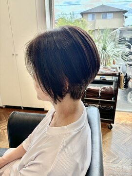 リシェールグリーン 越谷花田店(RICHAIR GREEN) カール/セミディ/シアーカラー/姫カット/北越谷