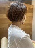 大人ショートボブ
