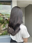 アッシュグレージュ/ロングスタイル【宝塚/10代20代30代】