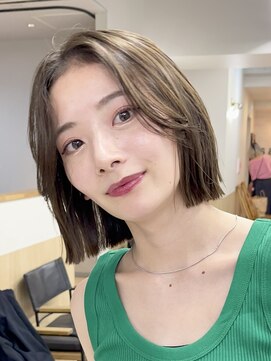 サンド クリア 横浜本店(sand clear) 垢抜けヘア"切りっぱなしボブ"