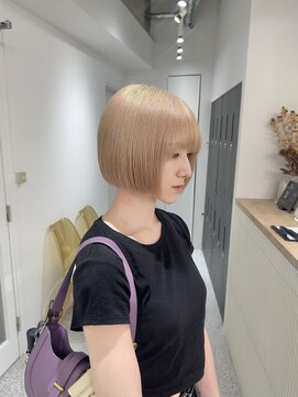 ペレ 渋谷(PELE) 前髪/アンブレラカラー/こなれミディ/イメチェン/ウェーブパーマ