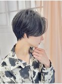 AH3 ハンサムショート/ボーイッシュショート/前髪なしショート