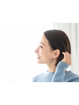 何歳になっても若々しく、お洒落を楽しむ大人女性のために、綺麗な髪をつくるサポートをします♪