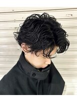 ラグシス ザ バックルーム(LUXIS THE BACK ROOM) ナチュラルパーマ【立川/メンズ】