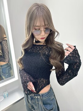 テイス 新宿(TACE) グレージュカラー[着物/メルティカラー/透け感バング]