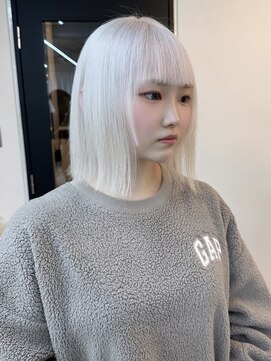 ヴェルデ(Verde) ホワイトカラー ホワイト ケアブリーチ ダブルカラー