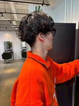 メリー オオサカ(Merly Osaka) 一気に垢抜け！men's cut perm