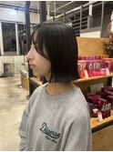 カット/切りっぱなしボブ/顔周りカット[札幌美容室LINDA]