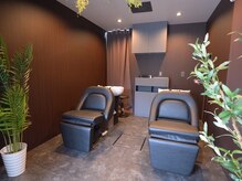 レクト 木更津(LECT)の雰囲気（シャンプーブース。癒しの異空間です。）