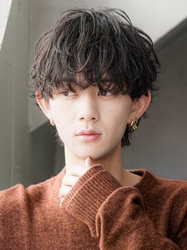 カライングドゥ(ing deux) モテる黒髪ネープレスショート束感モテ髪ワックスなしマッシュ