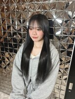 ラブスタシー 博多店(LOVESTASY)&nbsp;ナチュラルブラック地毛風ロング