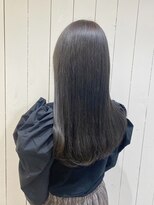 カルフール ロコ 草加西口店(Carrefour LOCO)&nbsp;ブルーブラック・韓国風・透明感・ツヤ髪・軽やか・大人可愛い