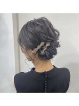 ファースト 清水店(first) 【ヘアセットサロンfrstLABO】ルーズ低めアップ♪