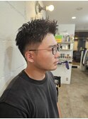アップバングショート