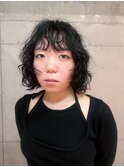 ［salonLyla］guest hair style ウェービーボブウルフ