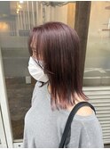 柔らかいピンクブラウン