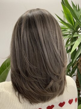 バレイヤージュ/レイヤーカット/和田