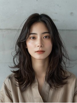 フィット ヒュー 千葉(fit hue) 似合わせカット/大人ガーリー/ダークアッシュ【千葉/千葉駅】