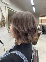 リアン(Lien) 白髪ぼかしハイライト×ミルクティーベージュ/30代40代50代
