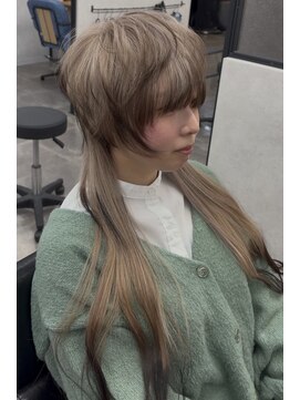 エル オオサカ 心斎橋店(L. OSAKA) 個性派ウルフ/デザインカラー