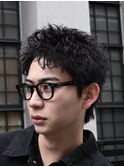 渋谷アクティブショートルーズショートパーマツイストパーマ緩め