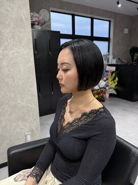 エーデル(EDEL) カット＋ストレート【骨格補正カット＋水素ストレート】