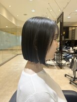 ユニックス モザイクモール港北店(UNIX)&nbsp;【UNIX末金樹乃】王道ぱっつんボブ#縮毛矯正#20代30代40代