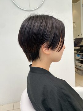 レンジシ オモテサンドウ(RENJISHI omotesando) ハンサムショート /黒髪ショート /ベリーショート