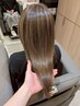イルミナカラー+質感再生トリートメント ¥14740 #国分寺#髪質改善